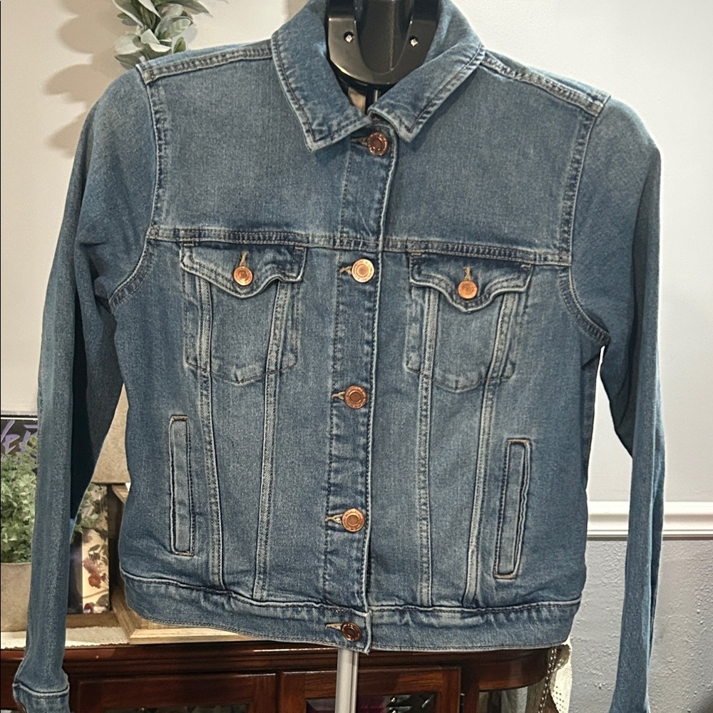 SO Denim Blue Jean Jacket